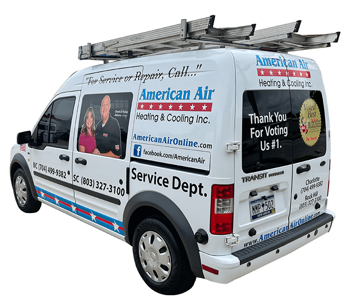 new-van2021 American Air Heating & Cooling | company van